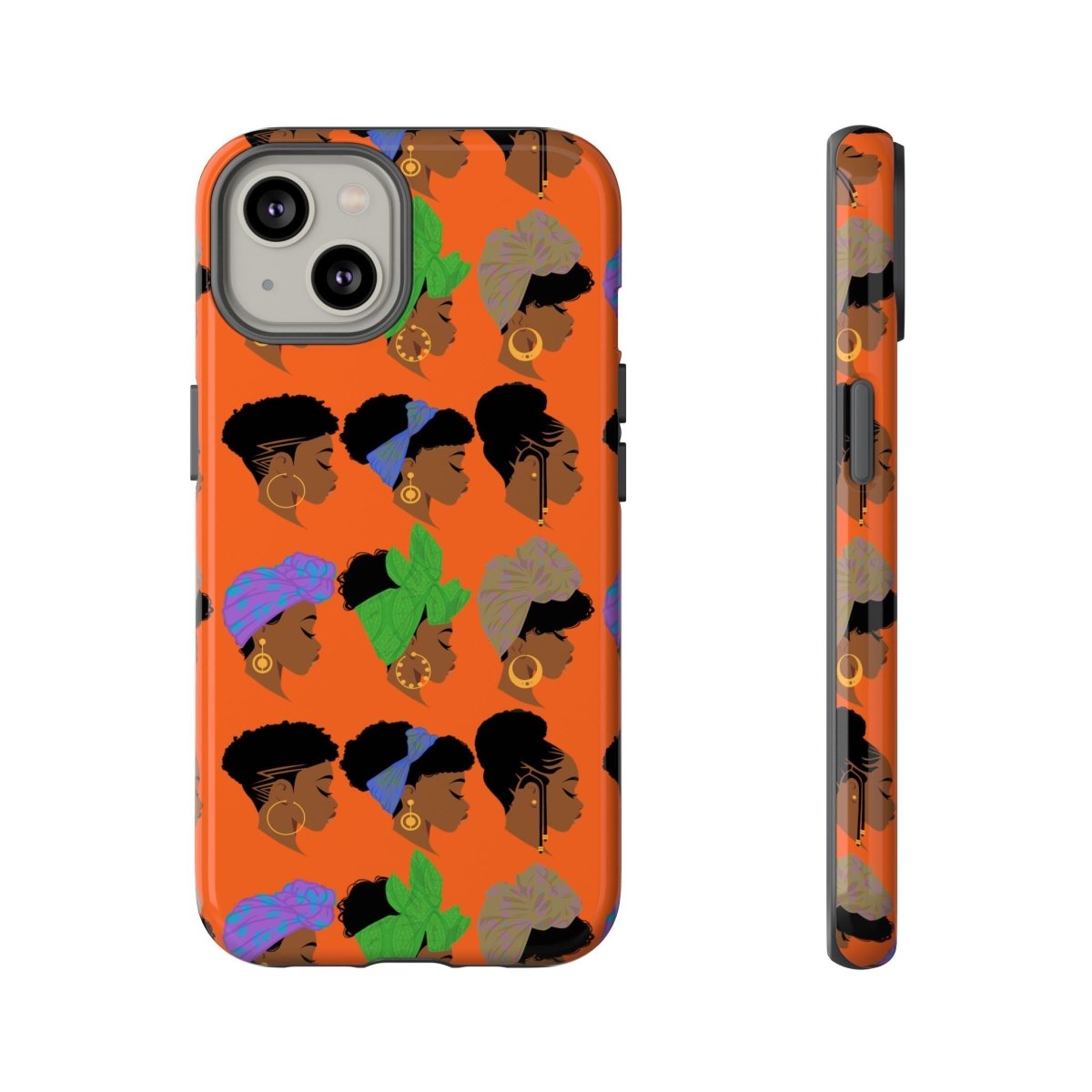 Headwraps Phone Case - Afrocentric Art by The Trini Gee