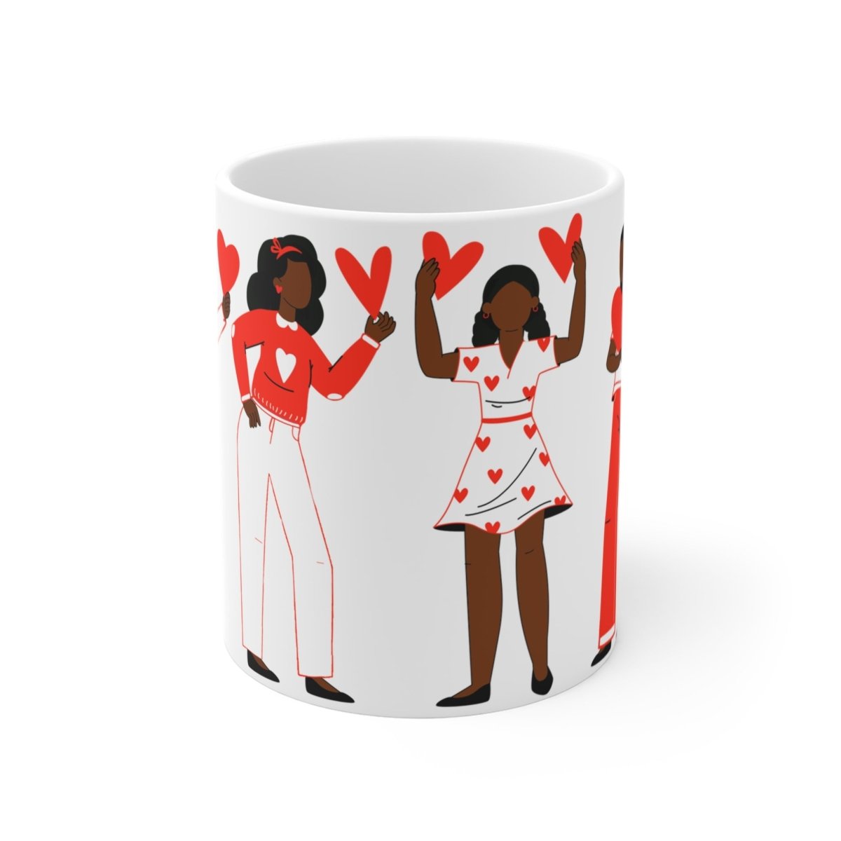 Heartwarming Love Mug - The Trini Gee
