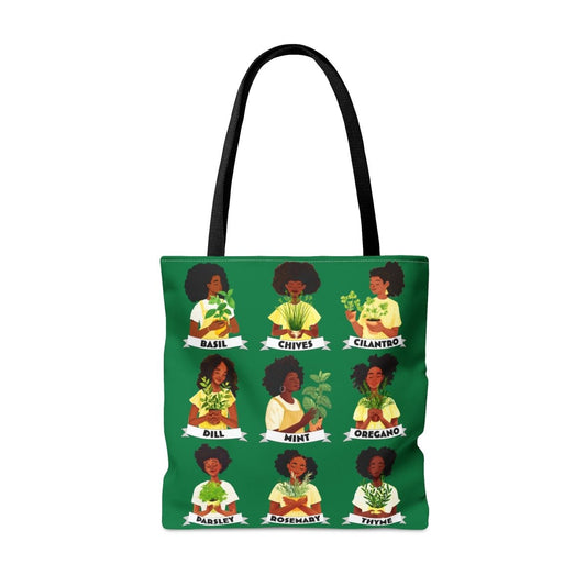 Herbal Ladies Tote Bag - The Trini Gee