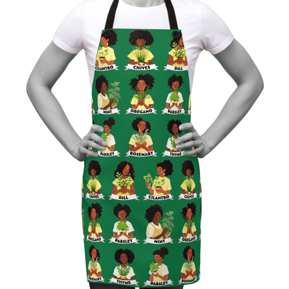 Herbs Apron - The Trini Gee