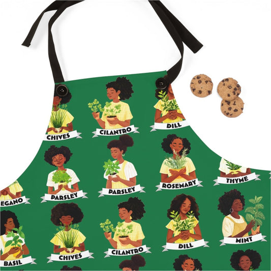 Herbs Apron - The Trini Gee