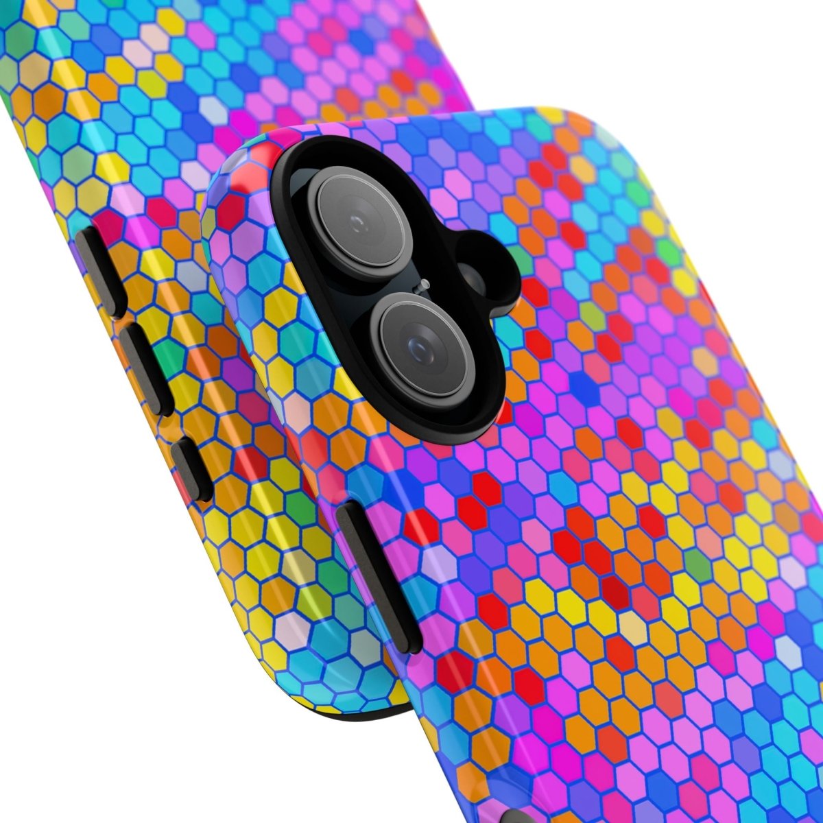 Hexagon Mosaic Phone Case - Afrocentric Art by The Trini Gee