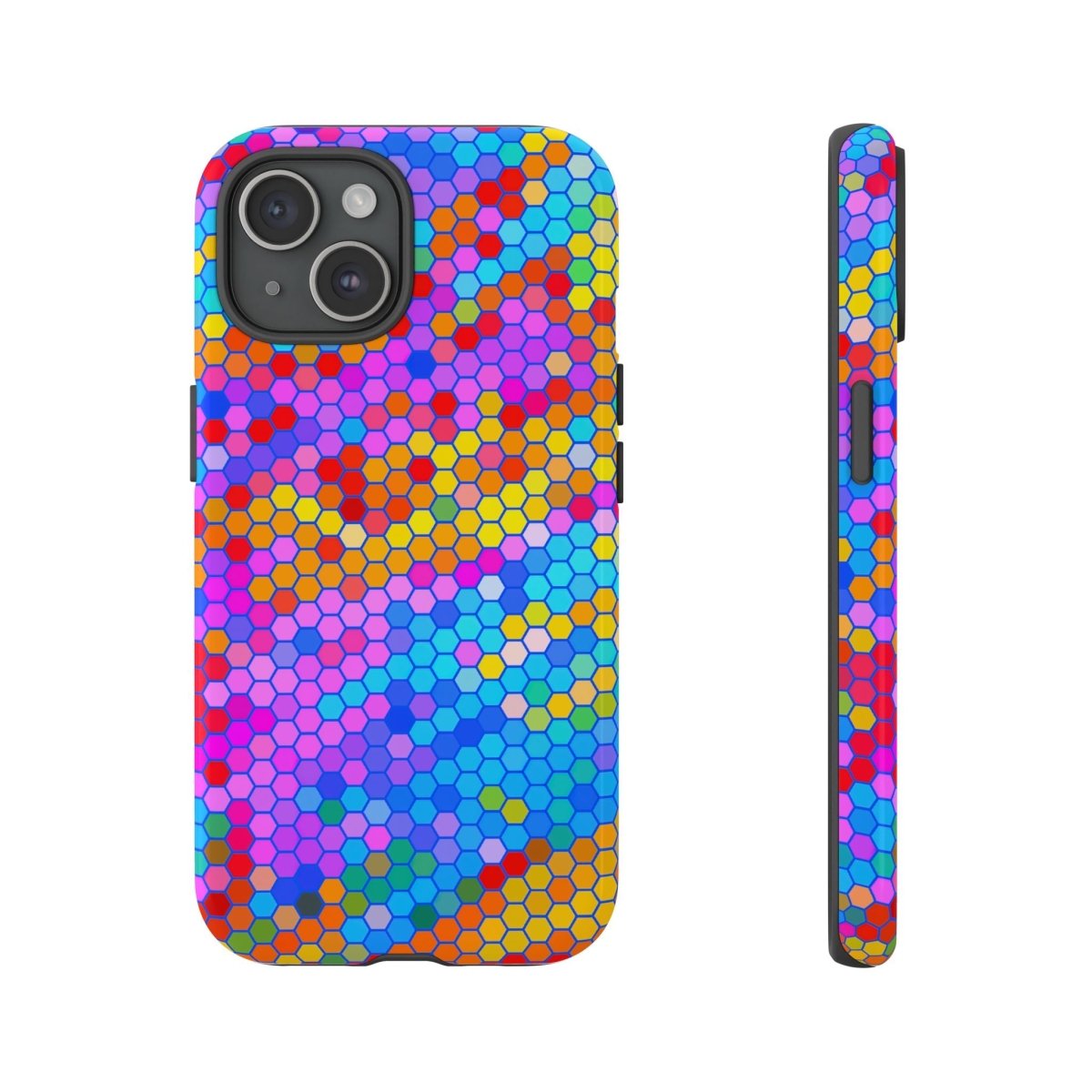 Hexagon Mosaic Phone Case - Afrocentric Art by The Trini Gee