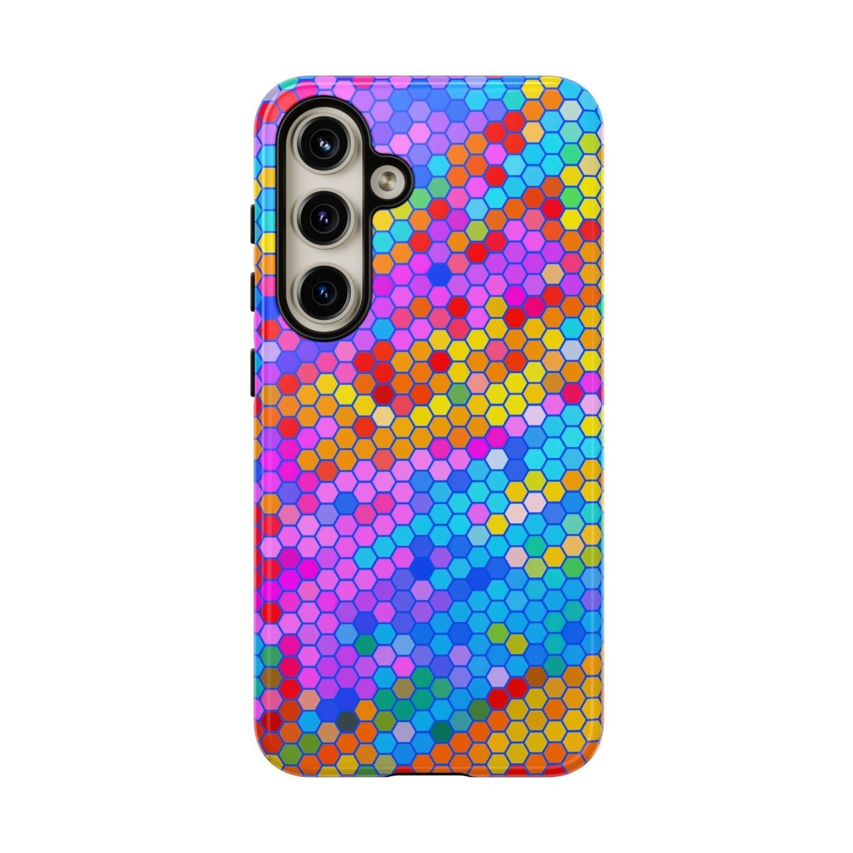 Hexagon Mosaic Phone Case - Afrocentric Art by The Trini Gee