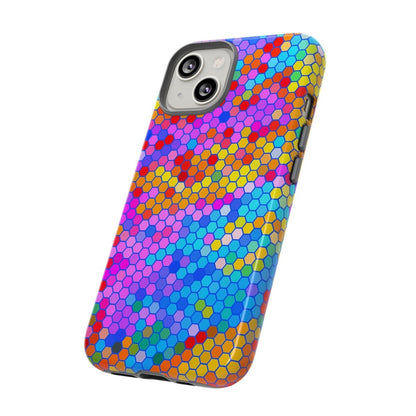Hexagon Mosaic Phone Case - Afrocentric Art by The Trini Gee