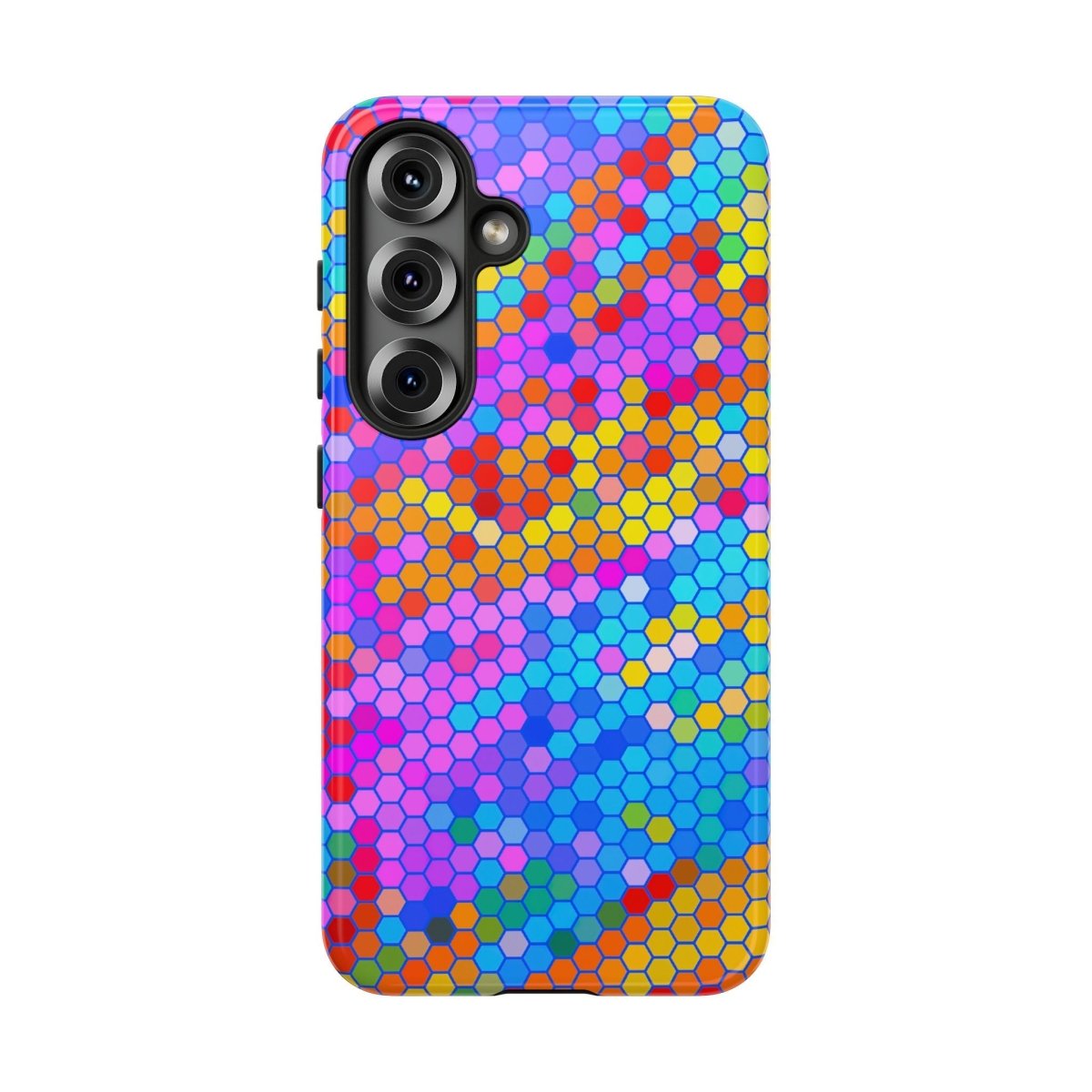 Hexagon Mosaic Phone Case - Afrocentric Art by The Trini Gee