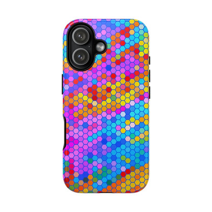 Hexagon Mosaic Phone Case - Afrocentric Art by The Trini Gee