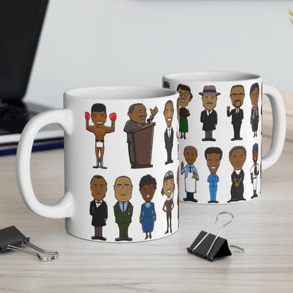 History Makers Mug - Afrocentric Art by The Trini Gee