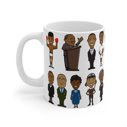 History Makers Mug - Afrocentric Art by The Trini Gee