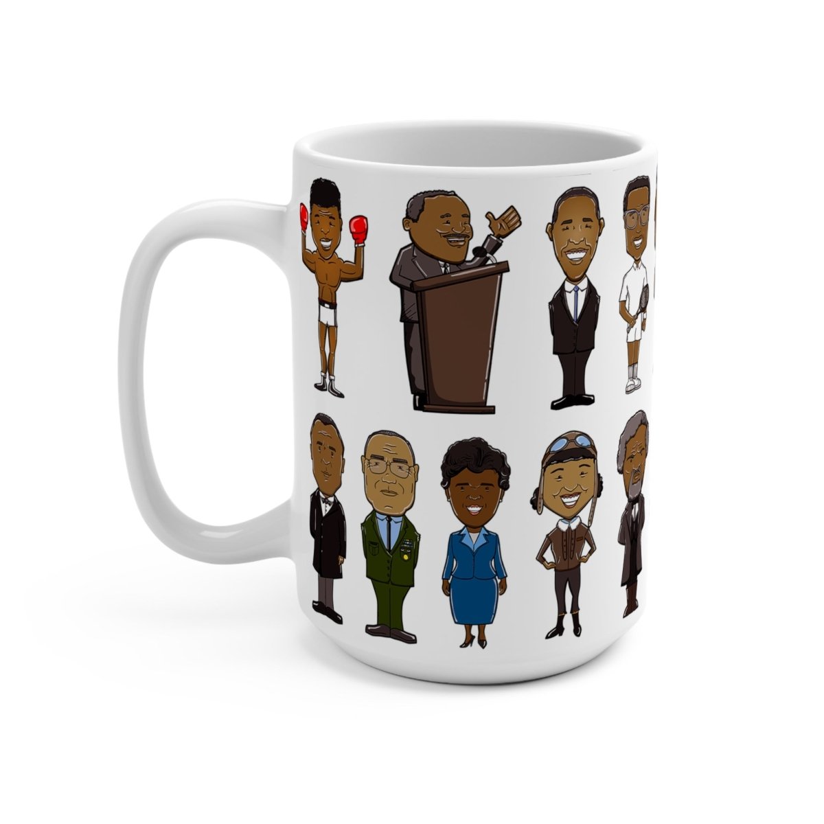 History Makers Mug - Afrocentric Art by The Trini Gee