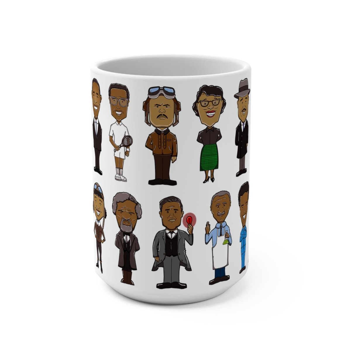 History Makers Mug - Afrocentric Art by The Trini Gee