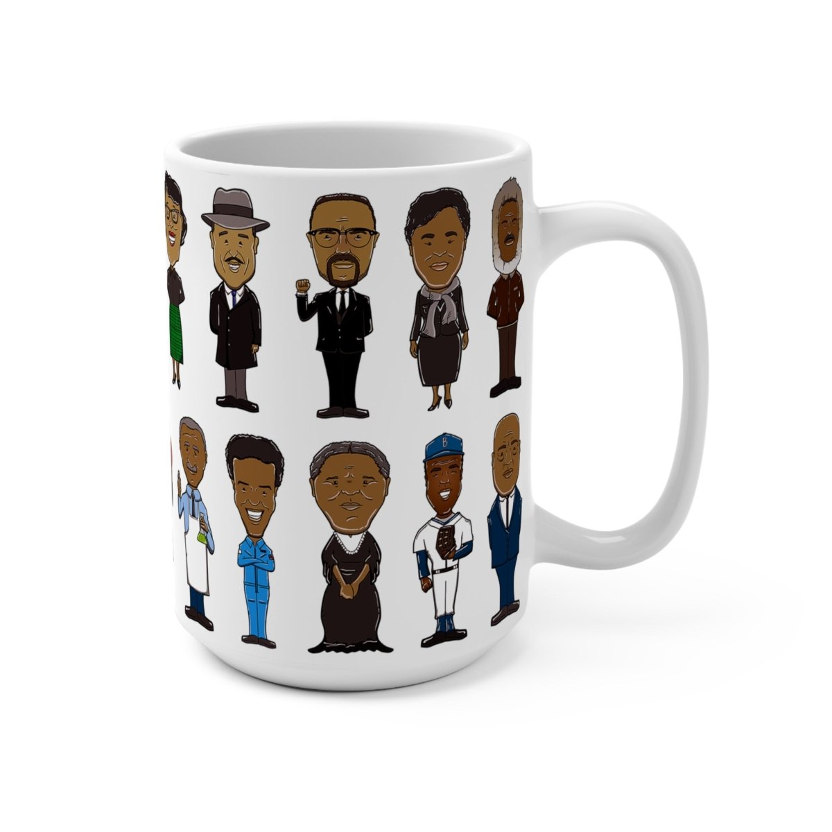 History Makers Mug - Afrocentric Art by The Trini Gee