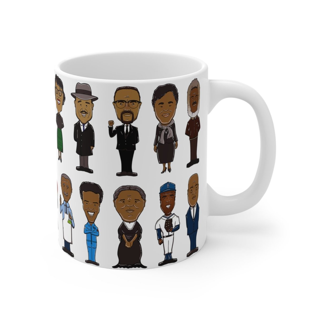 History Makers Mug - Afrocentric Art by The Trini Gee