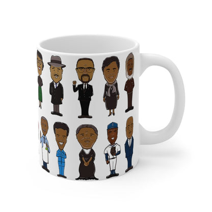 History Makers Mug - Afrocentric Art by The Trini Gee