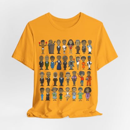 History Makers Shirt - Afrocentric Art by The Trini Gee