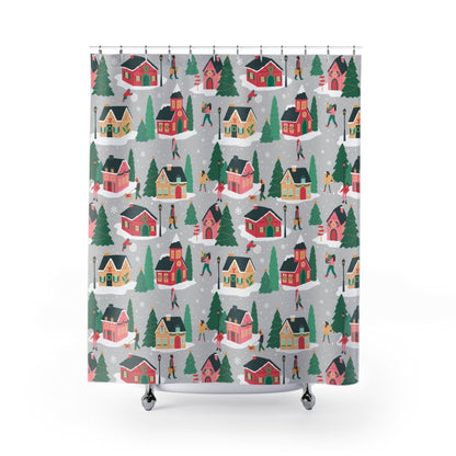 Holiday Homes Shower Curtain - Afrocentric Art by The Trini Gee