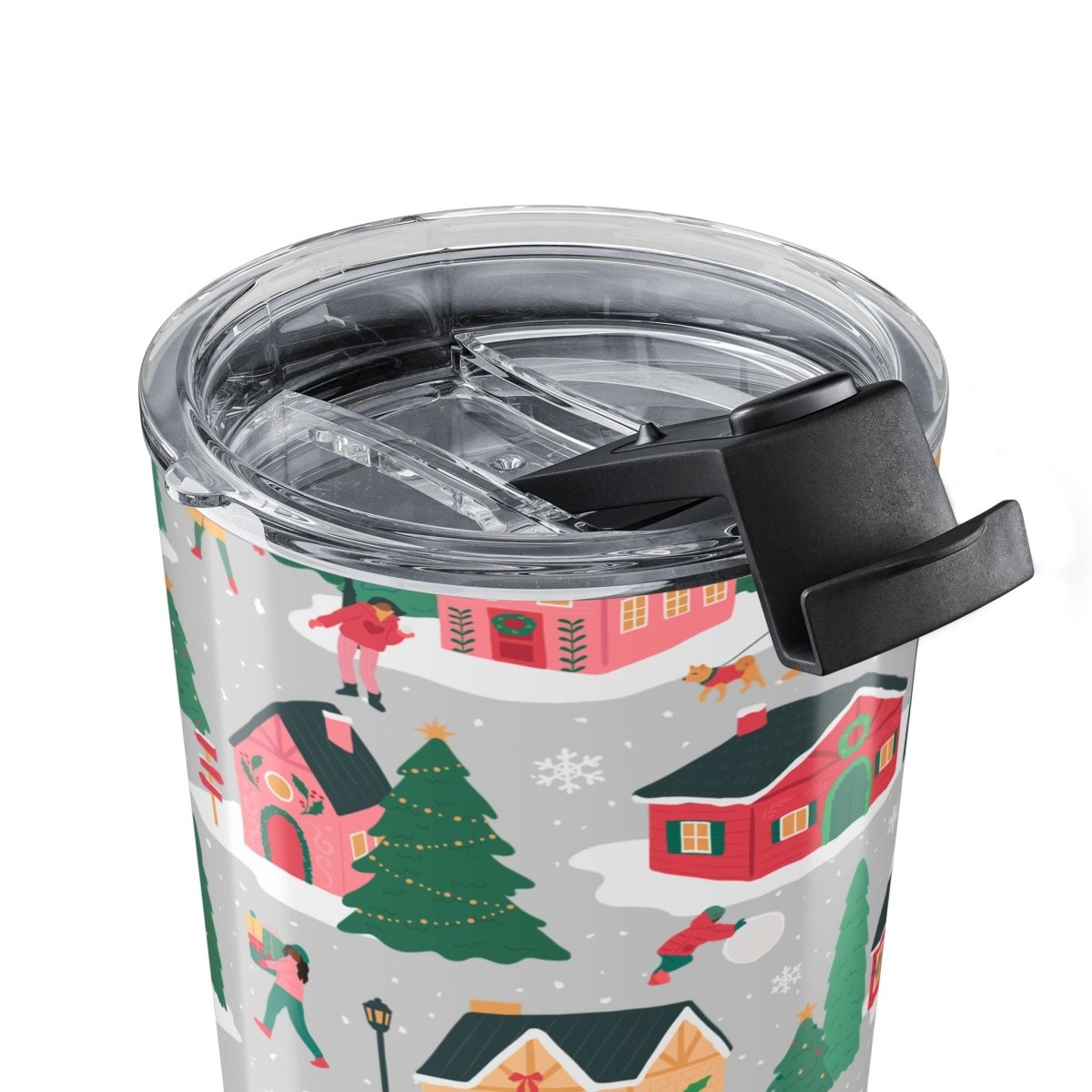 Holiday Houses Tumbler - Afrocentric Art by The Trini Gee