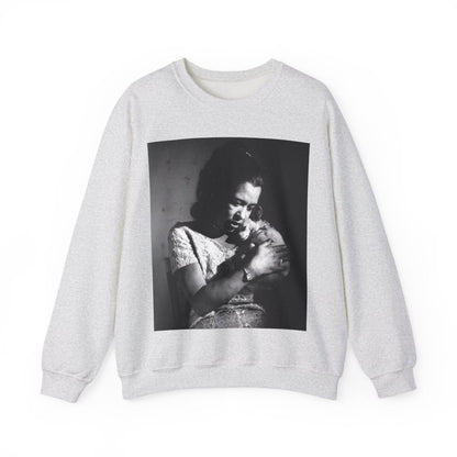 Holiday with Chihuahua Sweatshirt - Afrocentric Art by The Trini Gee