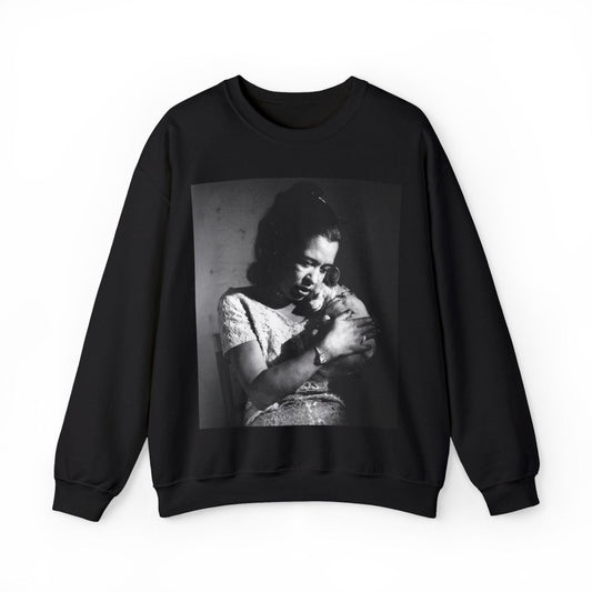 Holiday with Chihuahua Sweatshirt - Afrocentric Art by The Trini Gee