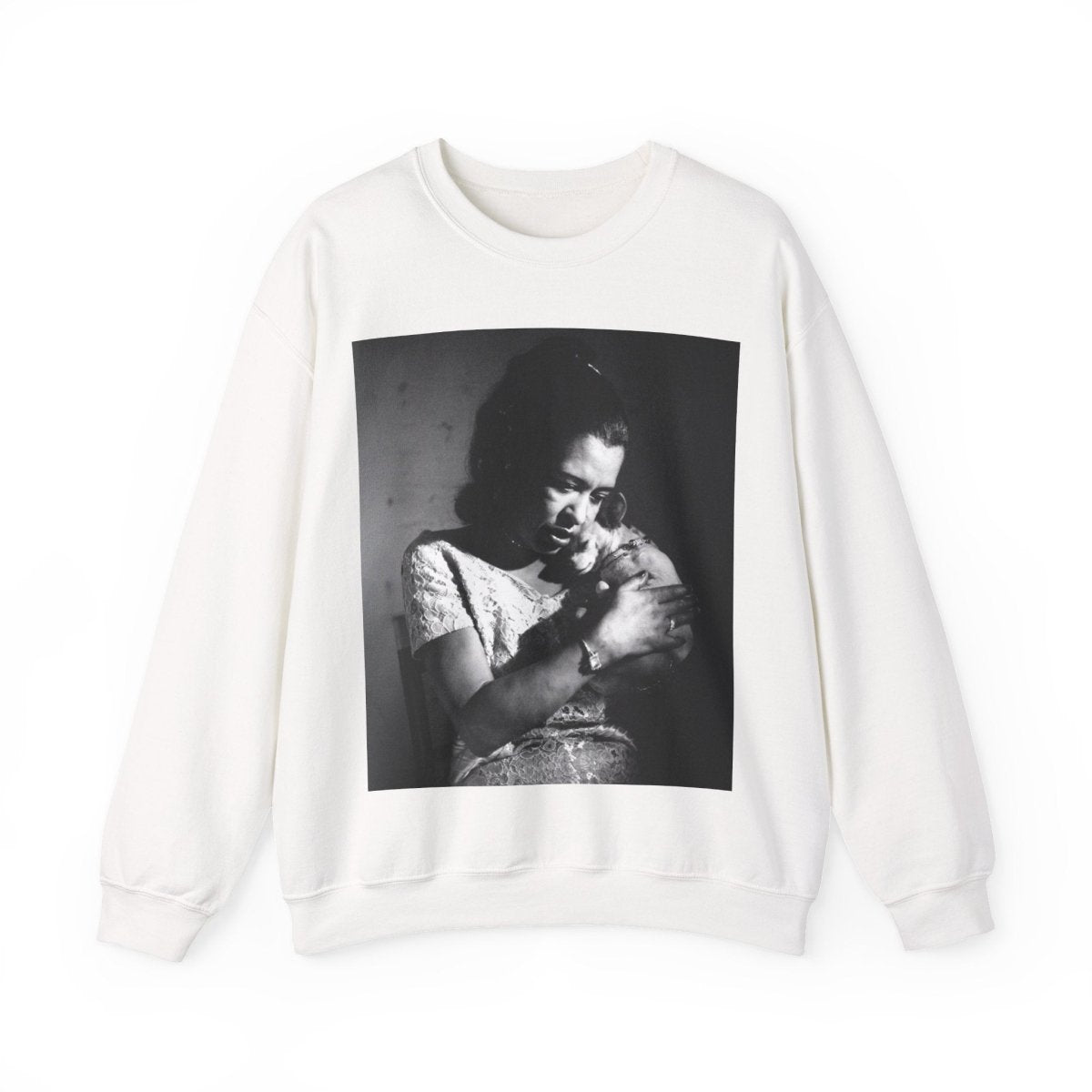 Holiday with Chihuahua Sweatshirt - Afrocentric Art by The Trini Gee
