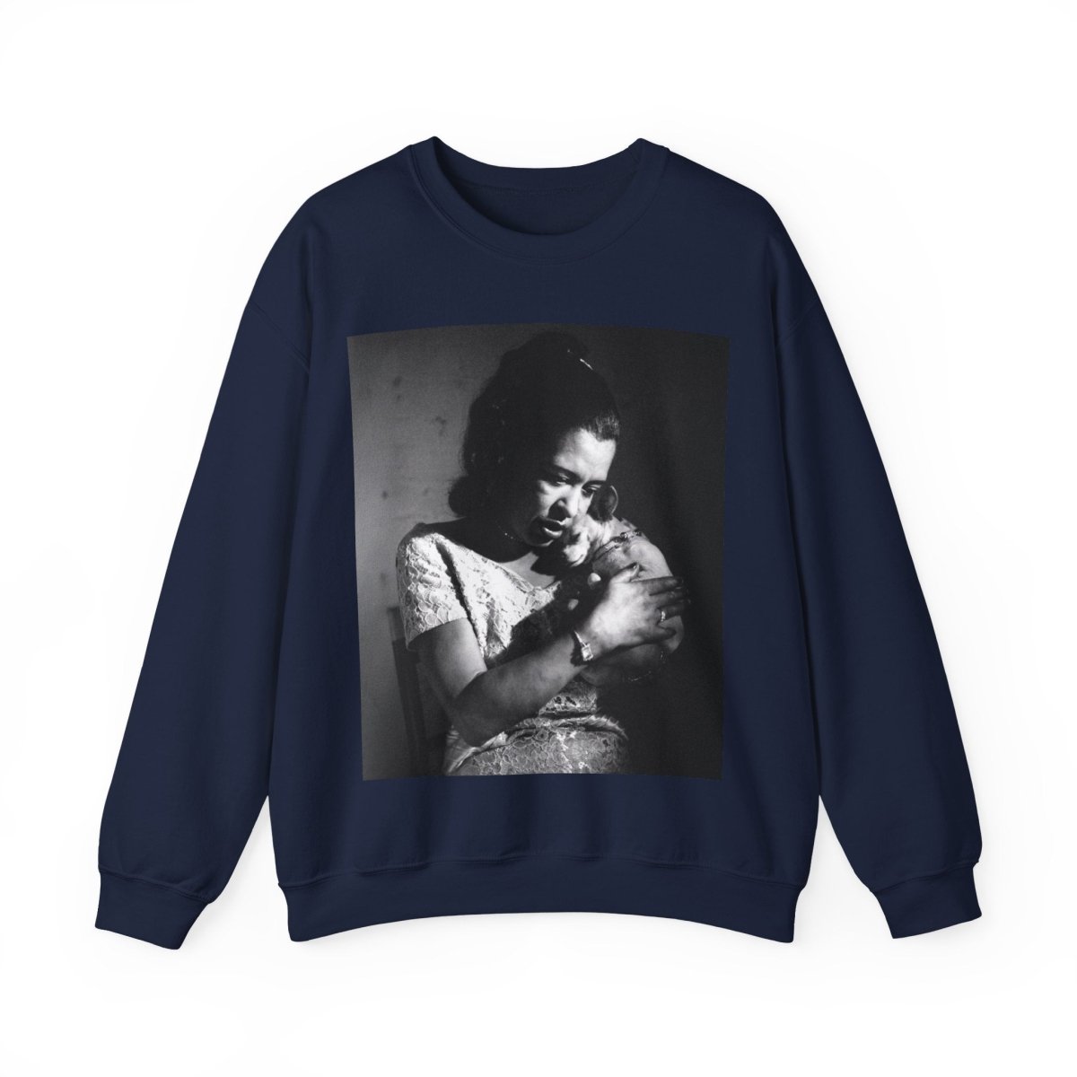Holiday with Chihuahua Sweatshirt - Afrocentric Art by The Trini Gee