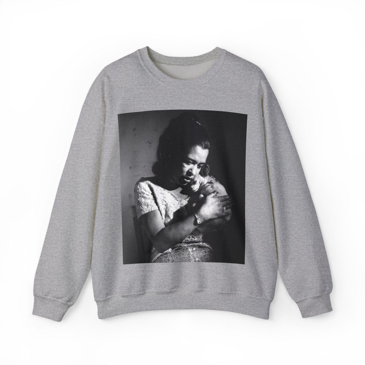 Holiday with Chihuahua Sweatshirt - Afrocentric Art by The Trini Gee