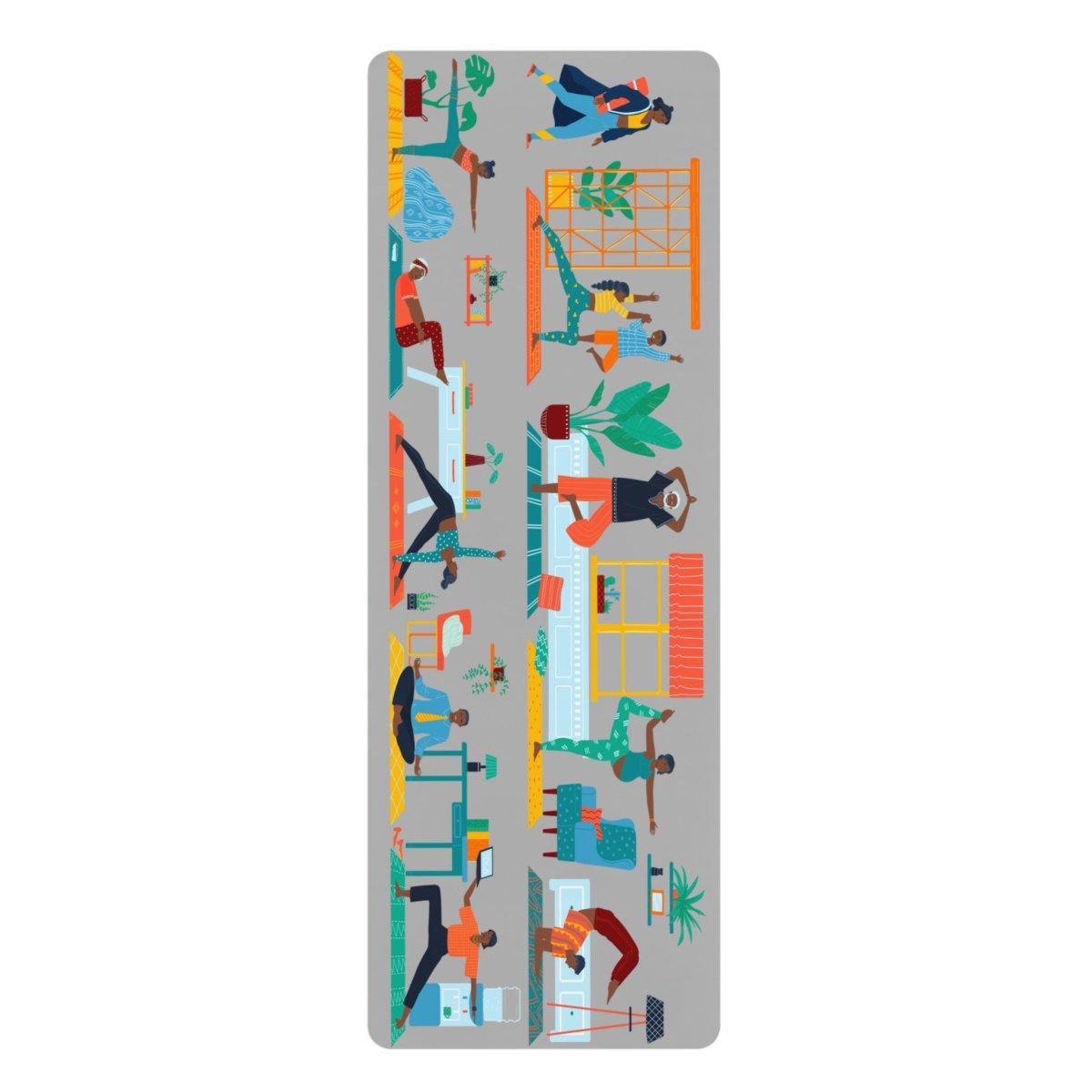 Home Fitness Yoga Mat - The Trini Gee