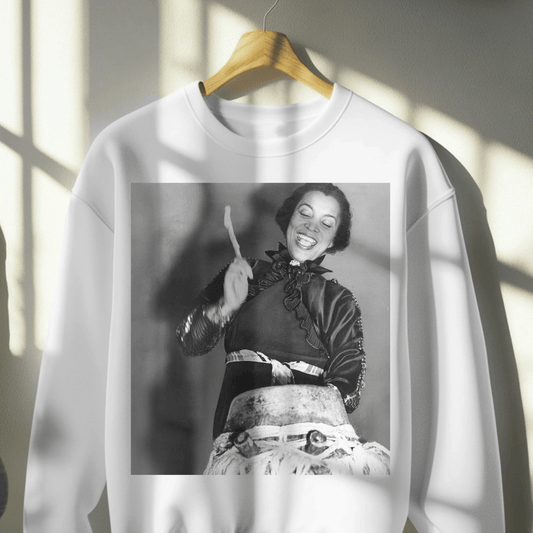Hurston on Mama Drum Sweatshirt - The Trini Gee