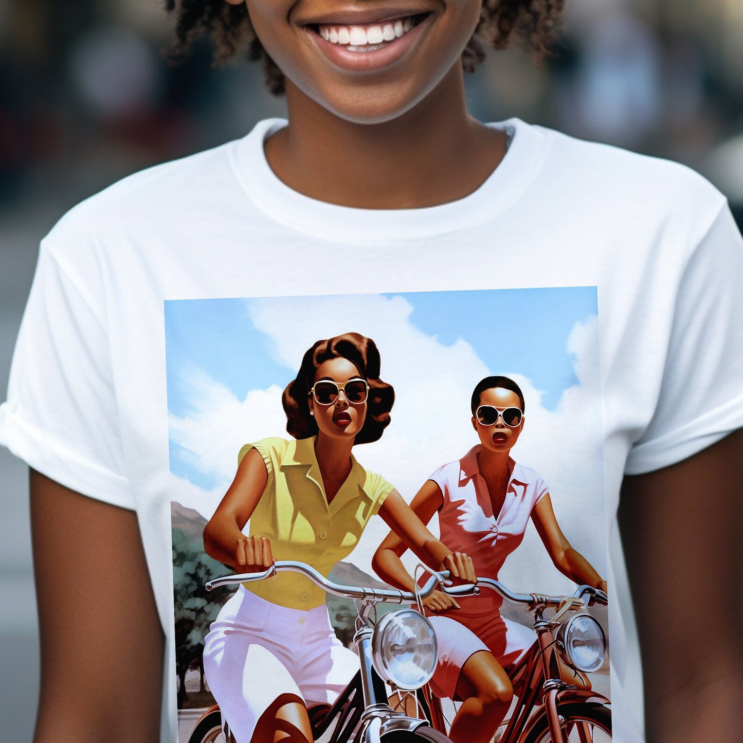 Vintage Bicycle Girls Shirt