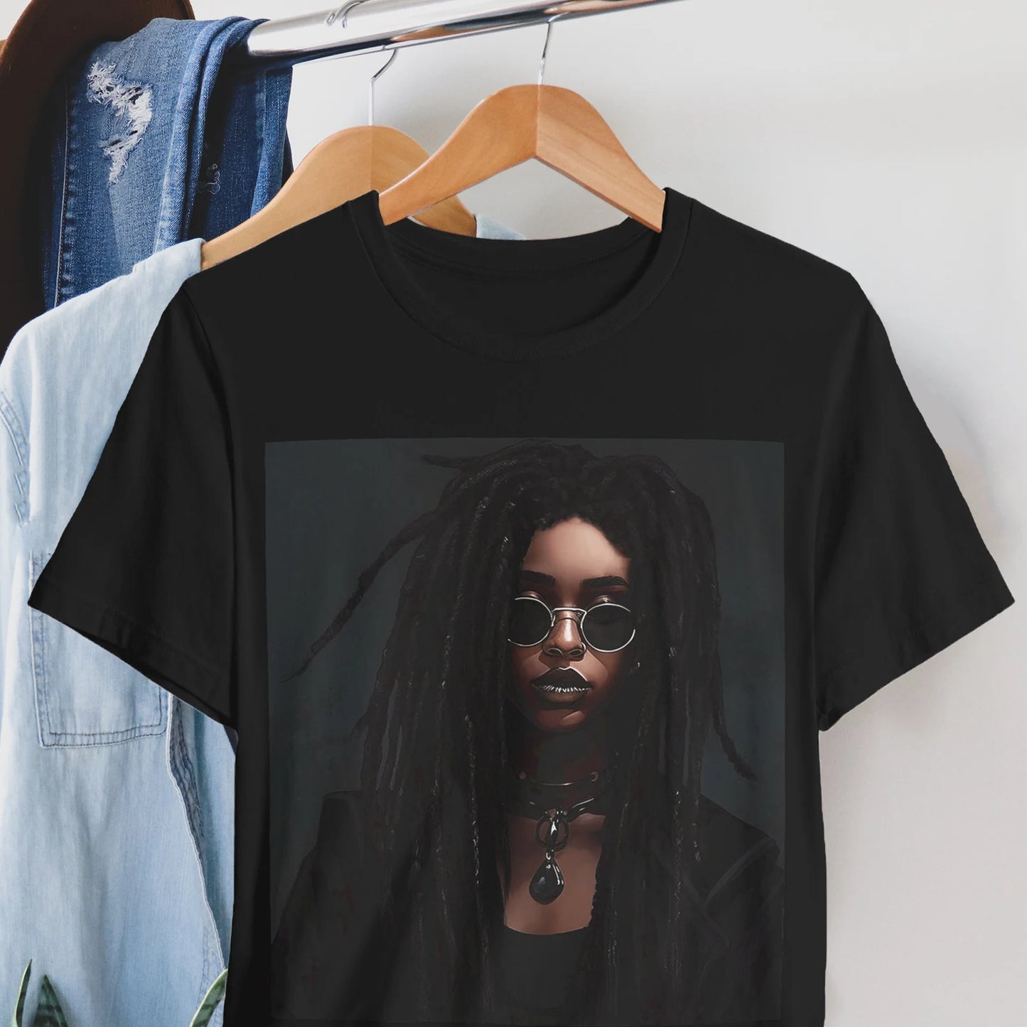 All Black Woman Shirt