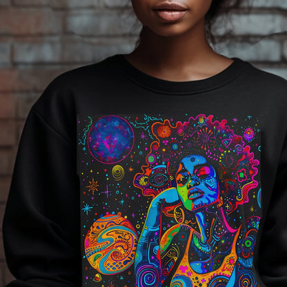 Afro Trippy Sweatshirt