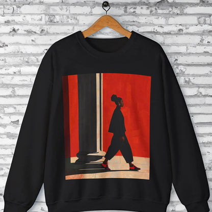 Red Walk Sweatshirt