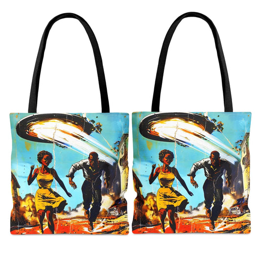 Alien Invasion Tote Bag