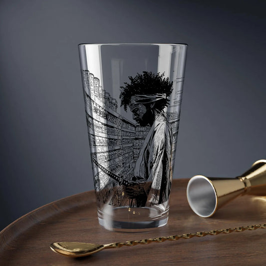 Samurai Journey 16oz Glass