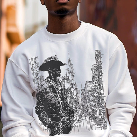 Cowboy in the City Sweatshirt