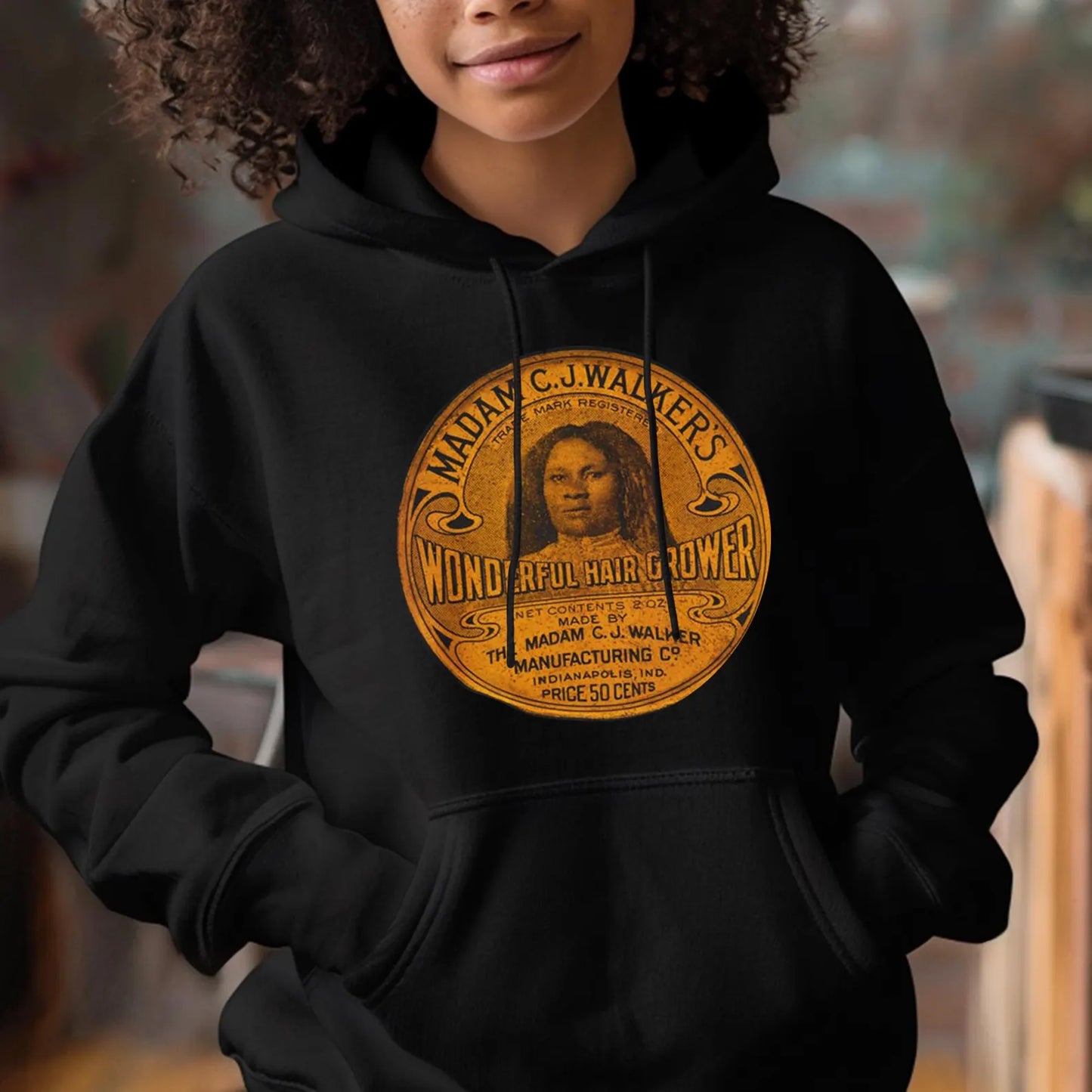 Walker Hair Grow Hoodie