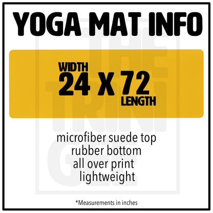 Active Afro Workout Yoga Mat