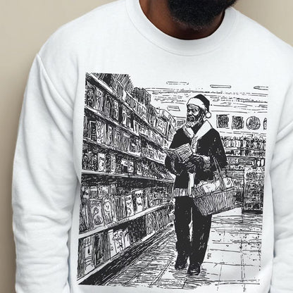 Santa Grocery Run Sweatshirt