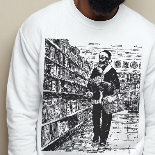 Santa Grocery Run Sweatshirt