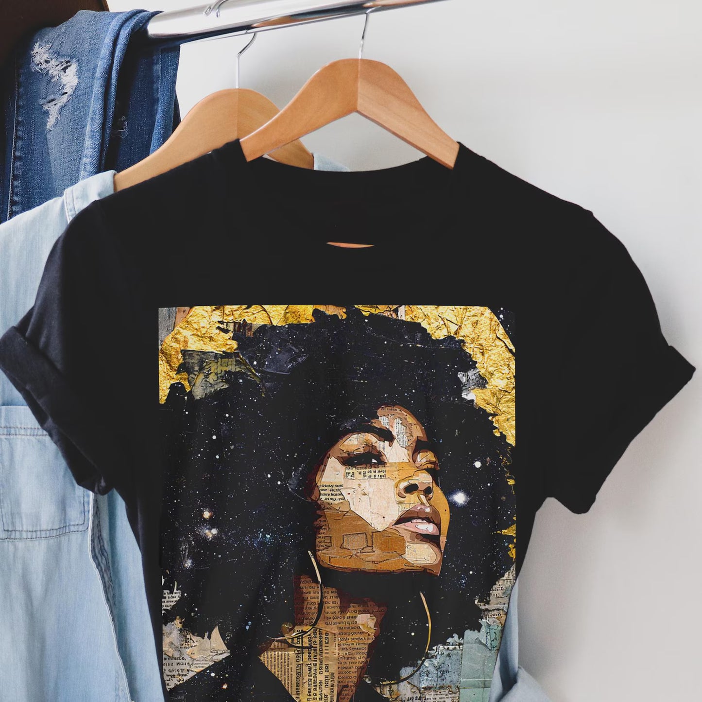Afro Galaxy Shirt