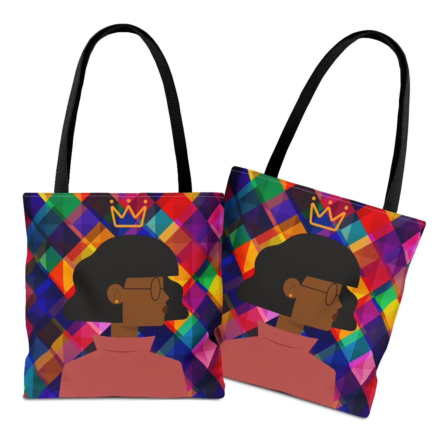 Kaleidoscope Queen Tote Bag