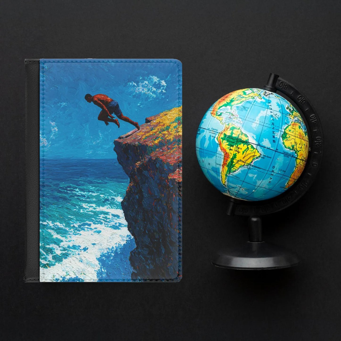 Cliff Diver Passport Cover