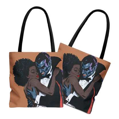 Vampire Couple Tote Bag