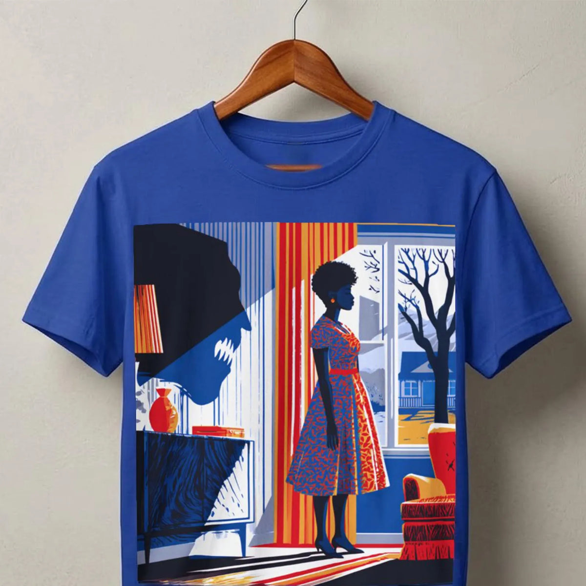 Black Horror Graphic Shirt