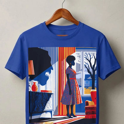 Black Horror Graphic Shirt