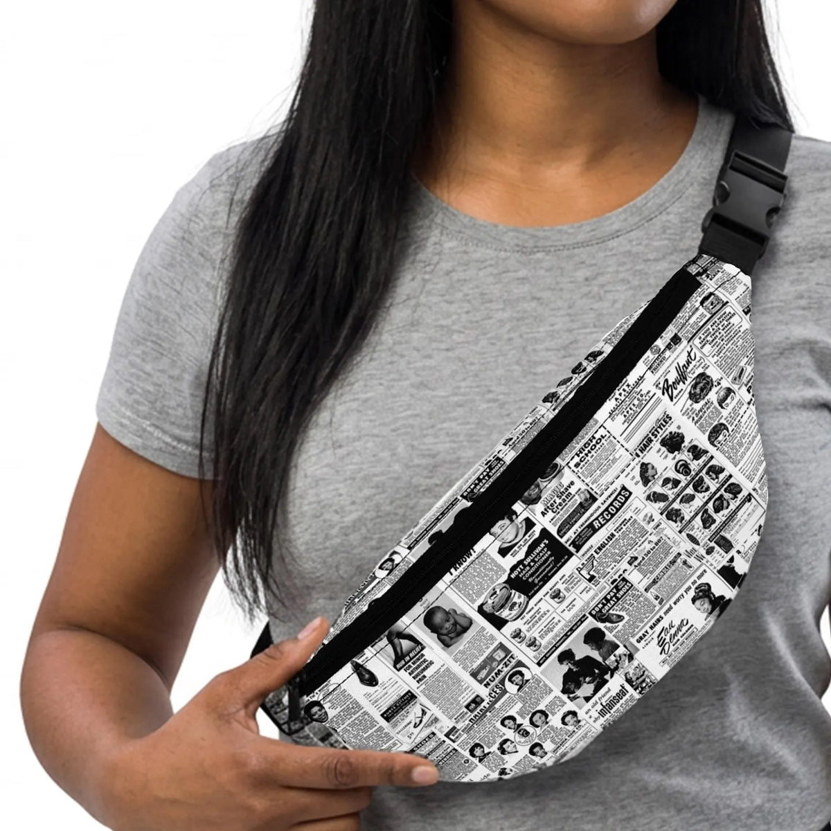 Newspaper Ads Fanny Pack