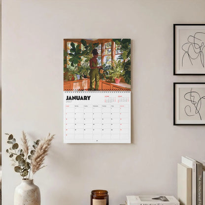Melanin & Green 2027 Wall Calendar
