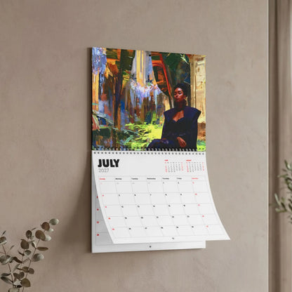 Afrofuturistic Melanin 2027 Wall Calendar