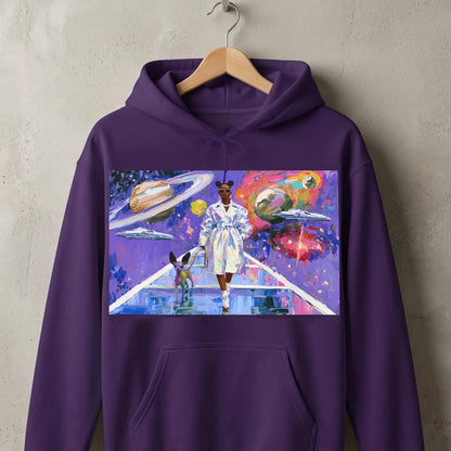 Afrofuturist Spacewalk Hoodie