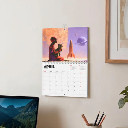 Afrofuturistic Melanin 2027 Wall Calendar